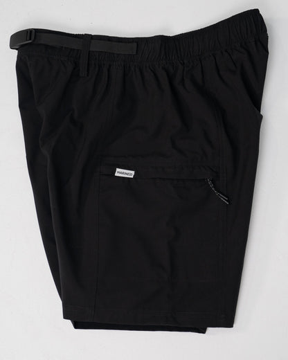 MARINE|O Merino Wool Walkshorts - lifestyle action shot, non-toxic plastic-free men's shorts