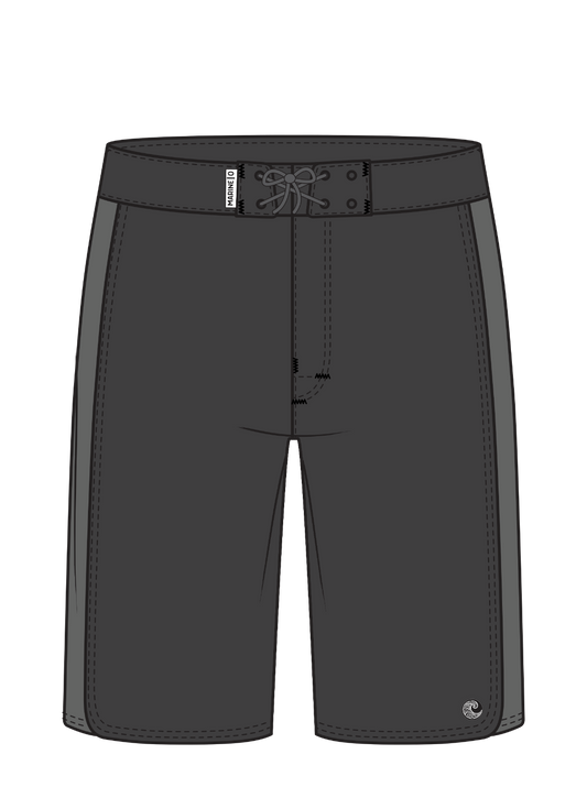 MARINE|O Natural Boardshorts - CAD design drawing, merino wool boardshorts concept